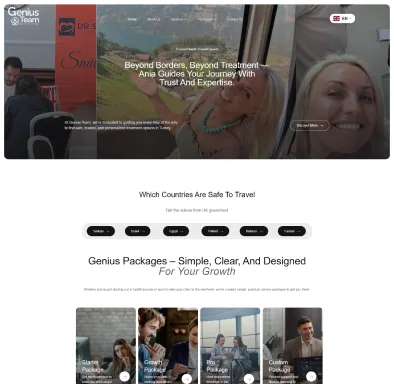 Genius Team website