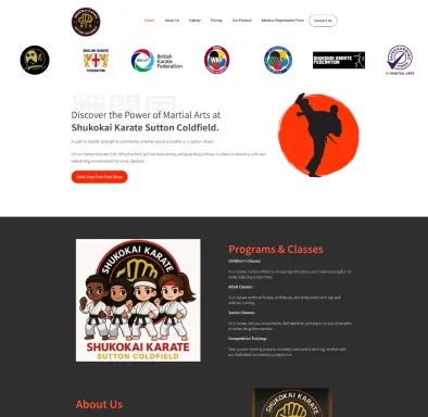 Karate website