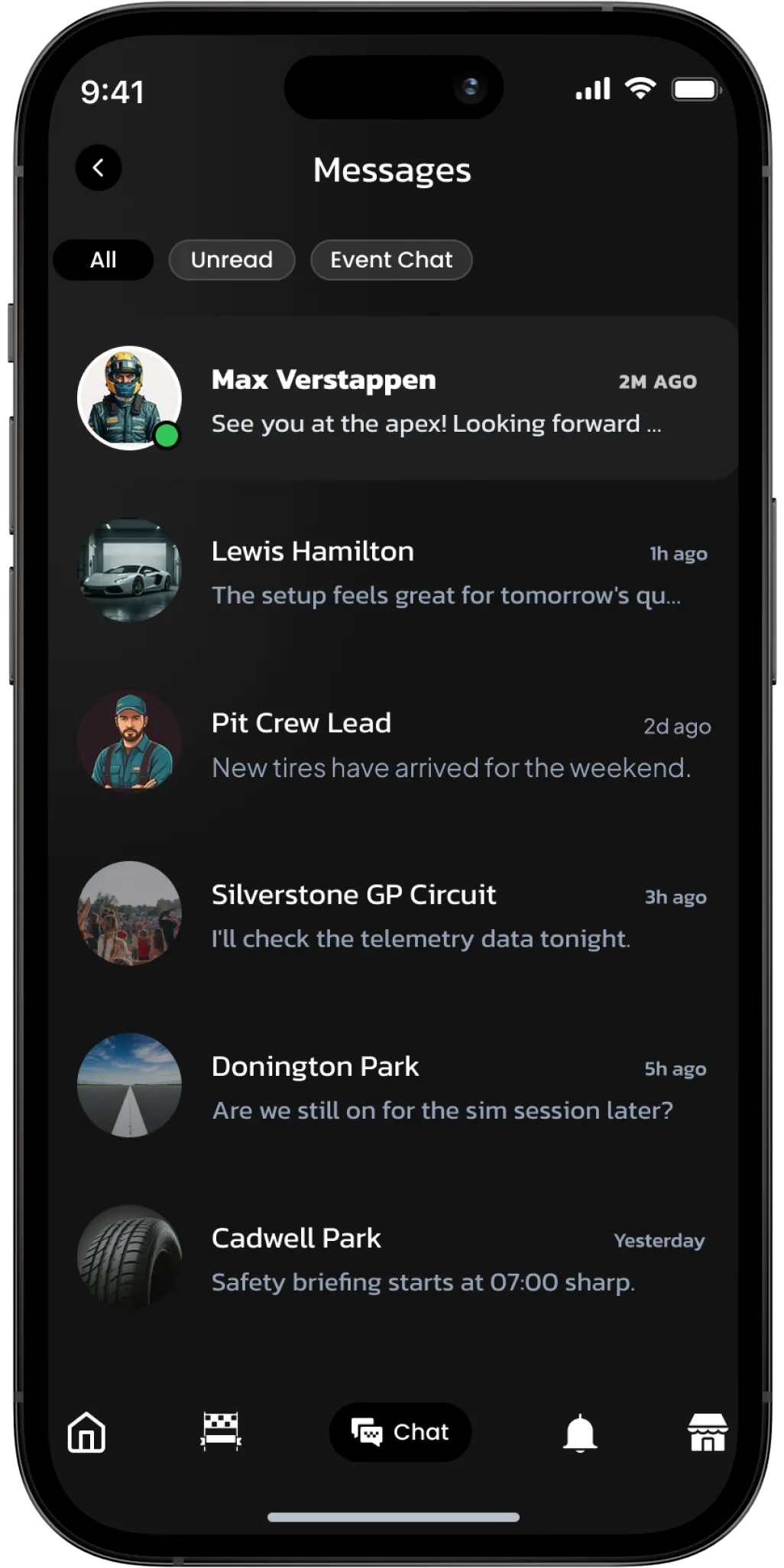TrackDay details