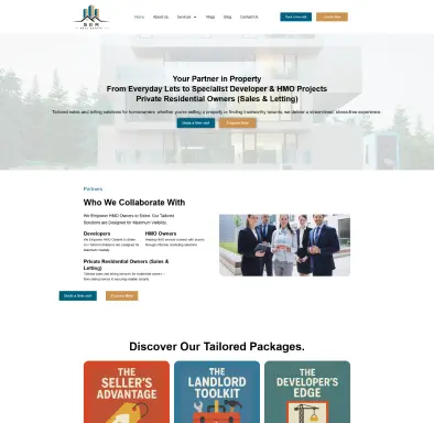 Real estate website