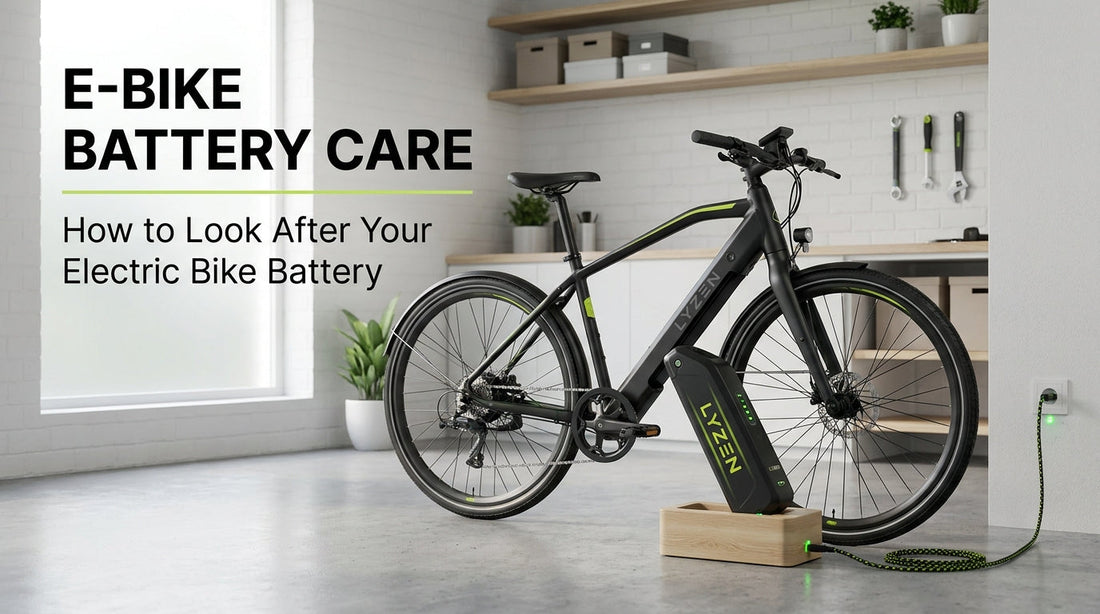 How to Look After Your Electric Bike Battery