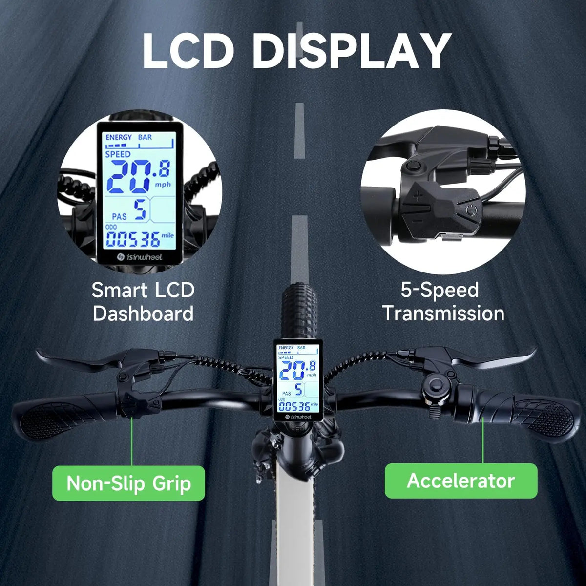 U5 500W 20" Folding eBike - Compact, Lightweight, and Powerful